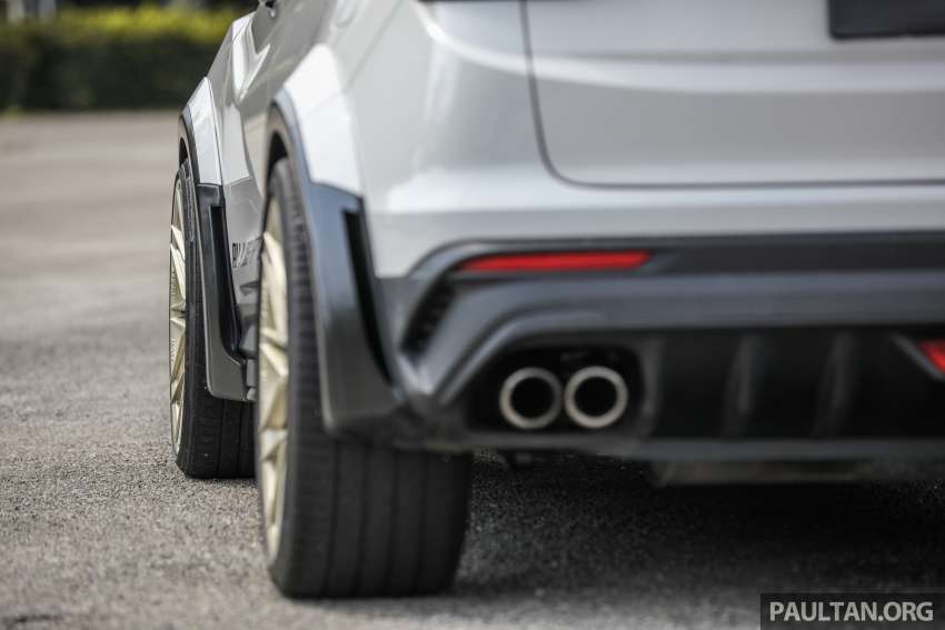 Viral Bumblebee Proton X50 goes grey – wide bodykit, 21-inch wheels, 203 horses and 330 Nm at the wheels! 1390621