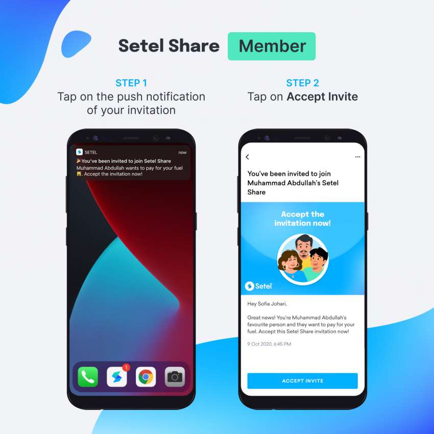 Setel Share launched in Malaysia – share your e-wallet with your loved ones, earn Mesra points together 1388473