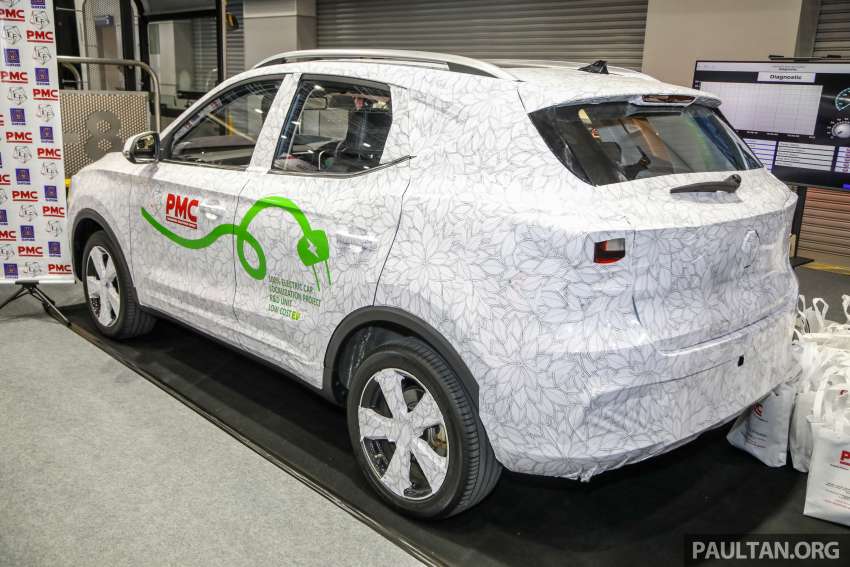 MG ZS EV SUV put on display by PMC during TPB2030 1388923