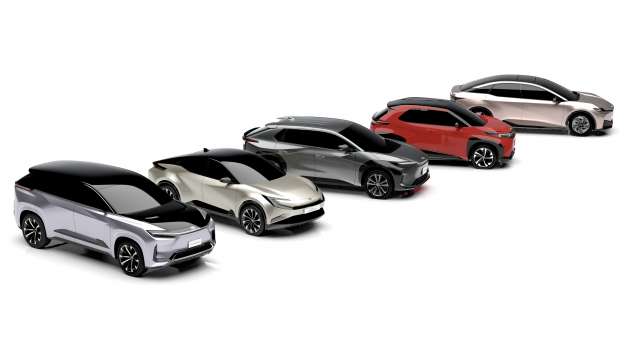 Toyota tunjuk 16 kereta elektrik yang bakal diproduksi – ada kereta sport, trak pikap dan macam-macam!