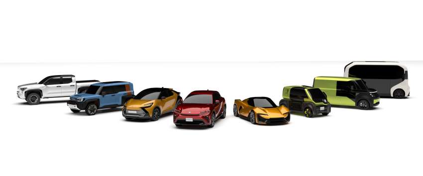 Toyota tunjuk 16 kereta elektrik yang bakal diproduksi – ada kereta sport, trak pikap dan macam-macam! 1391686