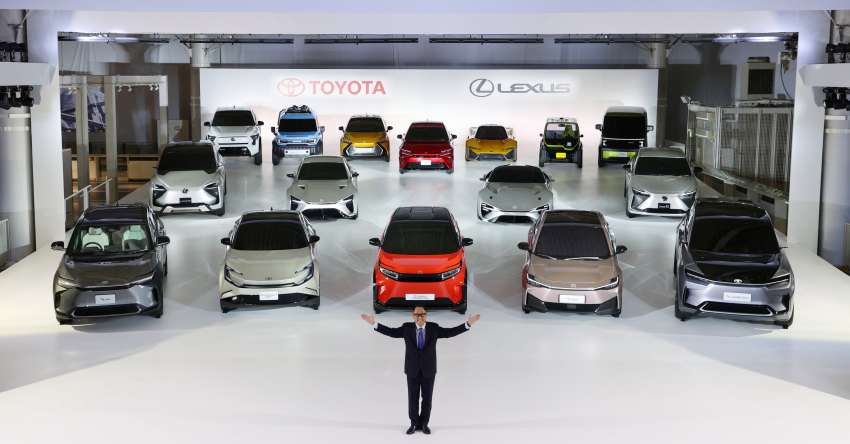 Toyota unveils 16 EVs to accelerate carbon neutrality – RM298 billion investment, 3.5 million EV sales by 2030 1391634