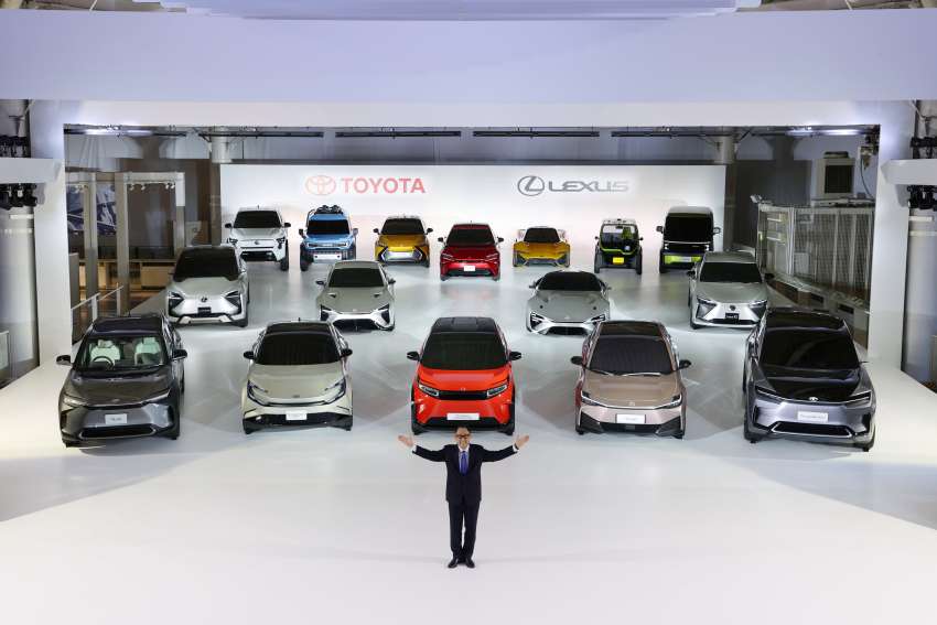 Toyota tunjuk 16 kereta elektrik yang bakal diproduksi – ada kereta sport, trak pikap dan macam-macam! 1391746