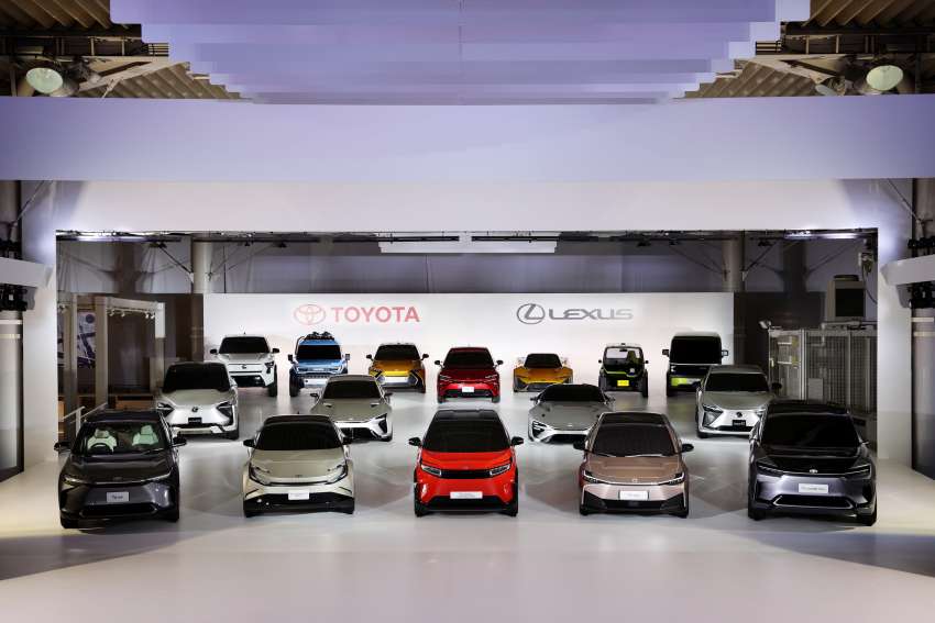 Toyota unveils 16 EVs to accelerate carbon neutrality – RM298 billion investment, 3.5 million EV sales by 2030 1391635