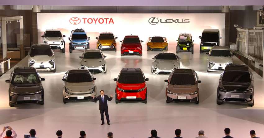 Toyota unveils 16 EVs to accelerate carbon neutrality – RM298 billion investment, 3.5 million EV sales by 2030 1391588