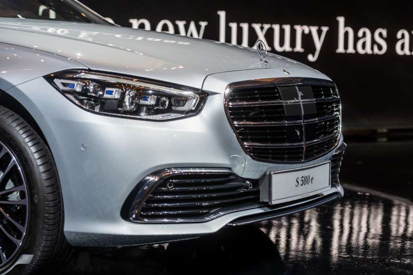 2022 W223 Mercedes-Benz S580e launched in Malaysia – 510 PS PHEV, 100 km all-electric range, 14 airbags 1391912