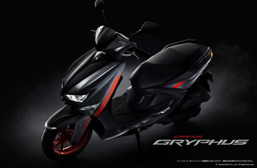 Yamaha Cygnus Gryphus dilancar di Jepun – enjin 125 cc VVA, brek cakera depan dan belakang, rim 12 inci 1397815