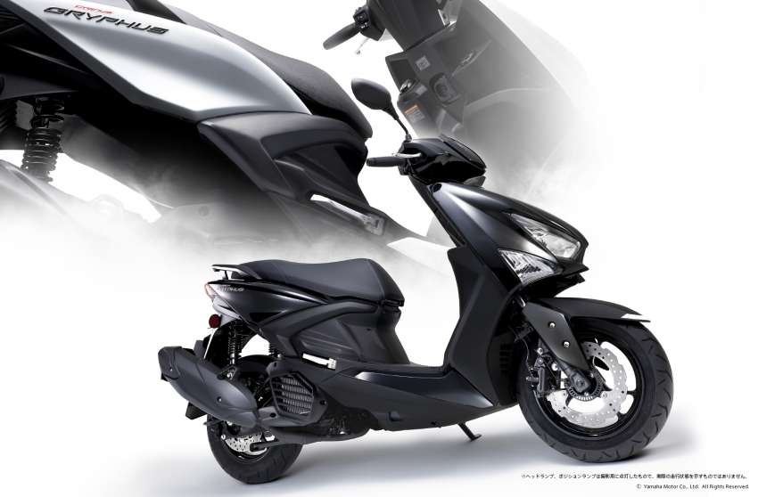 Yamaha Cygnus Gryphus dilancar di Jepun – enjin 125 cc VVA, brek cakera depan dan belakang, rim 12 inci 1397818