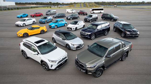Toyota celebrates 25 years as Australia’s bestselling car brand – only one above 200k sales, Hilux top seller
