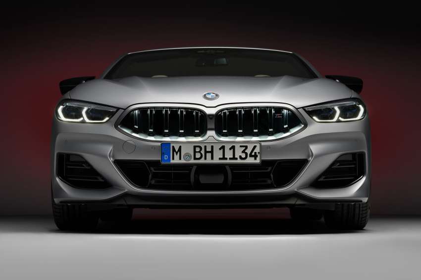 2022 BMW 8 Series facelift revealed – Iconic Glow illuminated kidney grille, 12.3-inch infotainment screen 1409553
