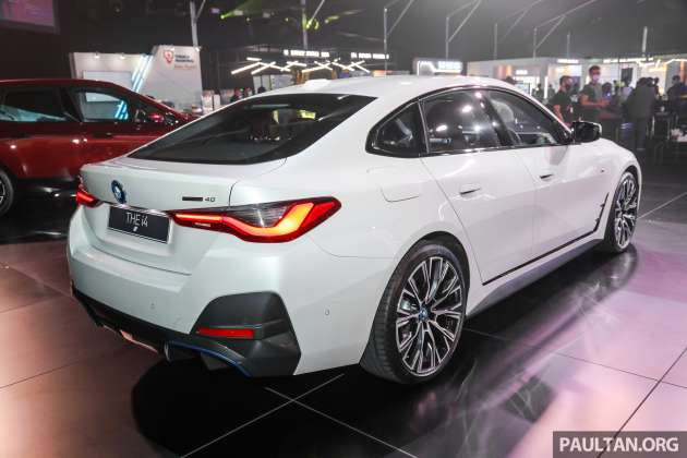 BMW i4 2022 berharga RM390k di Malaysia – eDrive40 M Sport, jarak gerak 590 km, tempahan kini dibuka