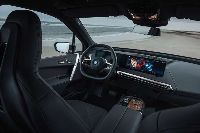 2022 BMW iX M60 – fastest BMW Group EV, 619 PS & 1,100 Nm; 0-100 in 3.8s, Launch Control, 566 km range 1400174