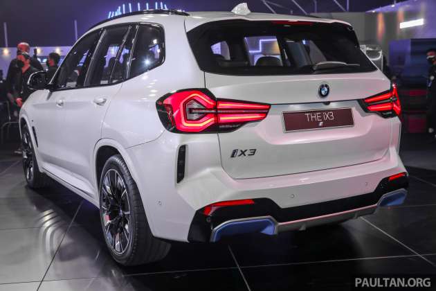 BMW iX3 EV – online bookings open at RM5k in on official Malaysian website, tax-free starting at RM298k