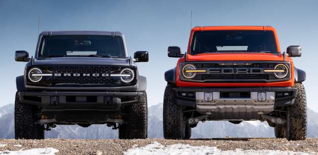 2022 Ford Bronco Raptor debuts with a 3.0 litre twin-turbo EcoBoost V6 and off-road-focused upgrades