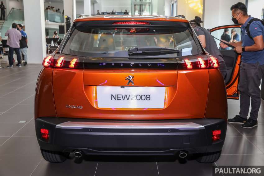 2022 Peugeot 2008 launched in Malaysia – CKD; 1.2L turbo with 130 hp and 230 Nm; AEB; from RM127k Image #1408113