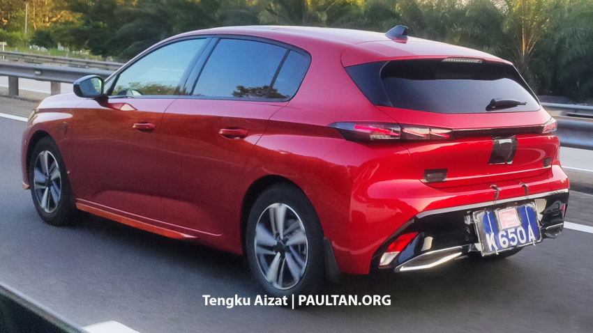2022 Peugeot 308 hatch spotted in Penang, Malaysia 1404634