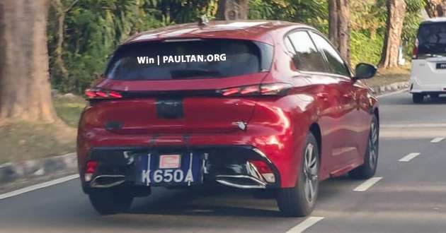 2022 Peugeot 308 hatch spotted in Penang, Malaysia