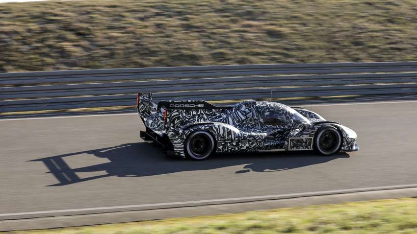 Porsche Le Mans Daytona hybrid prototype begins active testing –  twin-turbo V8 engine confirmed 1411275