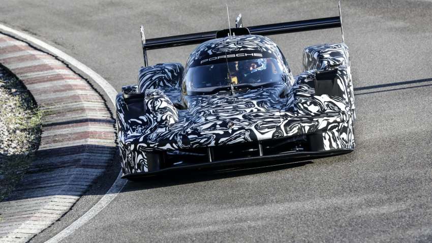 Porsche Le Mans Daytona hybrid prototype begins active testing –  twin-turbo V8 engine confirmed 1411281