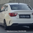 2022 Proton Saga sighted again, with keyless entry