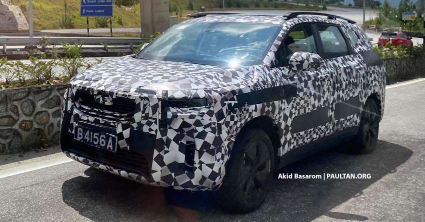 SPIED: Proton X90 seen heading up Genting Highlands 1407072