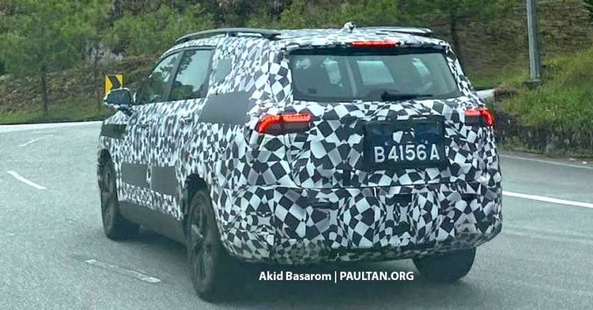 SPIED: Proton X90 seen heading up Genting Highlands 1407075