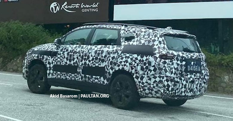 SPIED: Proton X90 seen heading up Genting Highlands 1407078