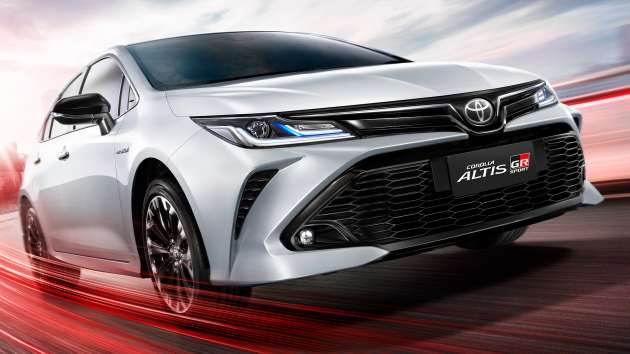 2022 Toyota Corolla Altis GR Sport launched in the Philippines – Toyota Safety Sense, 1.6L CVT; fr RM108k