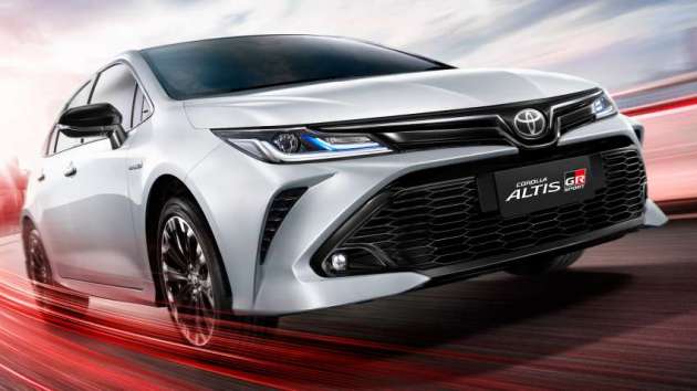 Toyota Altis GR Sport terima kemaskini di Thailand — wajah baru, hibrid, Toyota Safety Sense standard