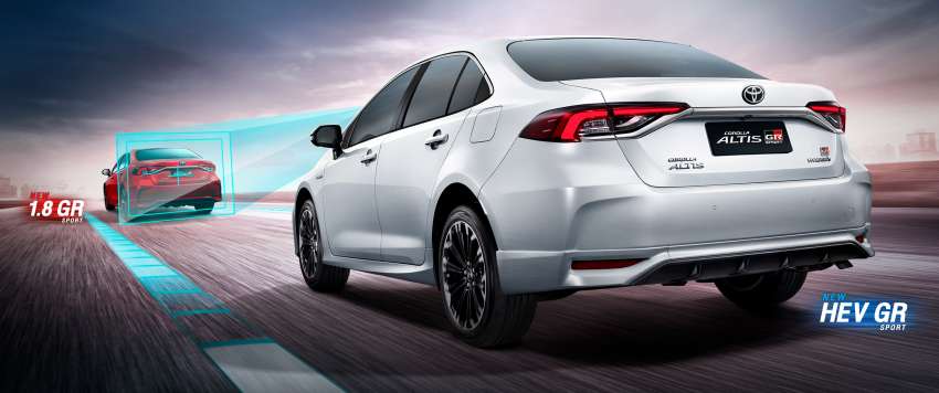 Toyota Corolla Altis GR Sport revised in Thailand – new look, hybrid variant, standard Toyota Safety Sense Image #1407869
