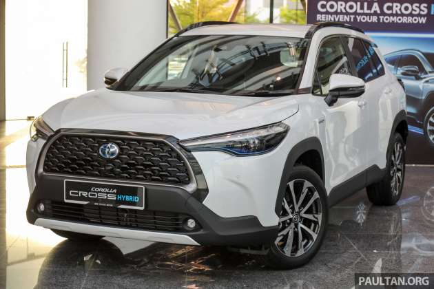 Toyota Corolla Cross Hybrid in Malaysia – UMWT targets 40% buyers to pick hybrid; expects strong RV