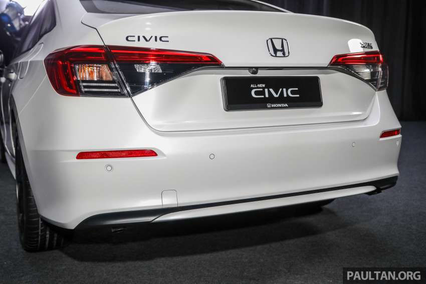 Honda Civic 2022 dilancar di M’sia – RM126k-RM144k, tiga varian, hanya 1.5L VTEC Turbo 182 PS/240 Nm 1404273
