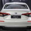 2022 Honda Civic in Malaysia – spec-by-spec comparo