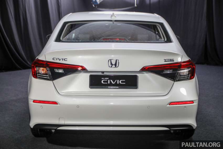 Honda Civic 2022 dilancar di M’sia – RM126k-RM144k, tiga varian, hanya 1.5L VTEC Turbo 182 PS/240 Nm 1404260