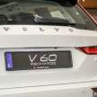 Volvo V60 Recharge T8 Inscription 2022 kini di bilik pameran di Malaysia – RM286,907, 407 hp/640 Nm