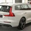 2022 Volvo V60 Recharge T8 Inscription in Malaysian showroom – plug-in hybrid wagon priced at RM287k