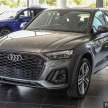 Audi Q5 Sportback 2022 di Malaysia – “coupe” facelift Q5 dengan S line 2.0 TFSI quattro, berharga RM405k