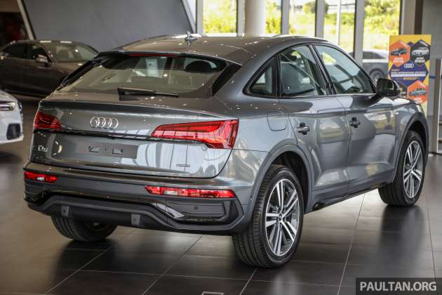 2022 Audi Q5 Sportback in Malaysia – Q5 facelift “coupé” as S line 2.0 TFSI quattro, priced at RM405k