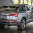 Audi Q5 Sportback 2022 di Malaysia – “coupe” facelift Q5 dengan S line 2.0 TFSI quattro, berharga RM405k