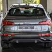 Audi Q5 Sportback 2022 di Malaysia – “coupe” facelift Q5 dengan S line 2.0 TFSI quattro, berharga RM405k