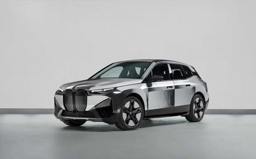BMW tunjuk teknologi tukar warna badan sekelip mata Image #1400754