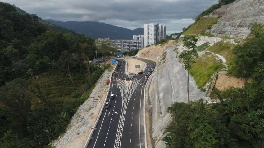Lebuhraya Berkembar Bukit Kukus di P.Pinang mula dibuka 13 Jan ini – lebuhraya tertinggi di Malaysia 1400309