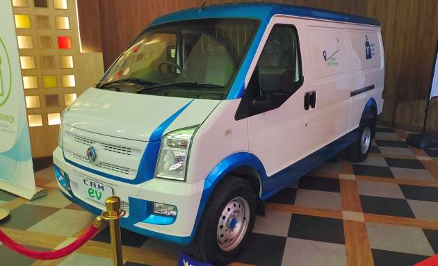 CAM EC35 merupakan van elektrik pertama kini di Malaysia – 80 hp/200 Nm, jarak 266 km,  dari RM130k