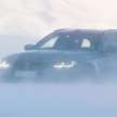 G81 BMW M3 Touring gets teased drifting in the snow