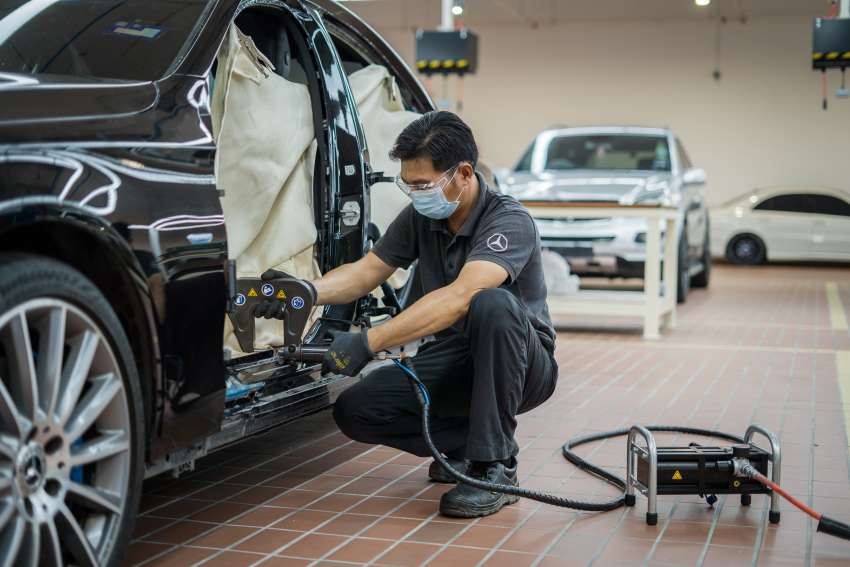 Hap Seng state-of-the-art body repair & repaint facility – specialises in Mercedes-Benz and all vehicle makes! 1410467