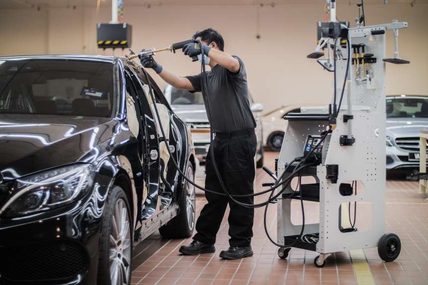 Hap Seng state-of-the-art body repair & repaint facility – specialises in Mercedes-Benz and all vehicle makes! 1410468
