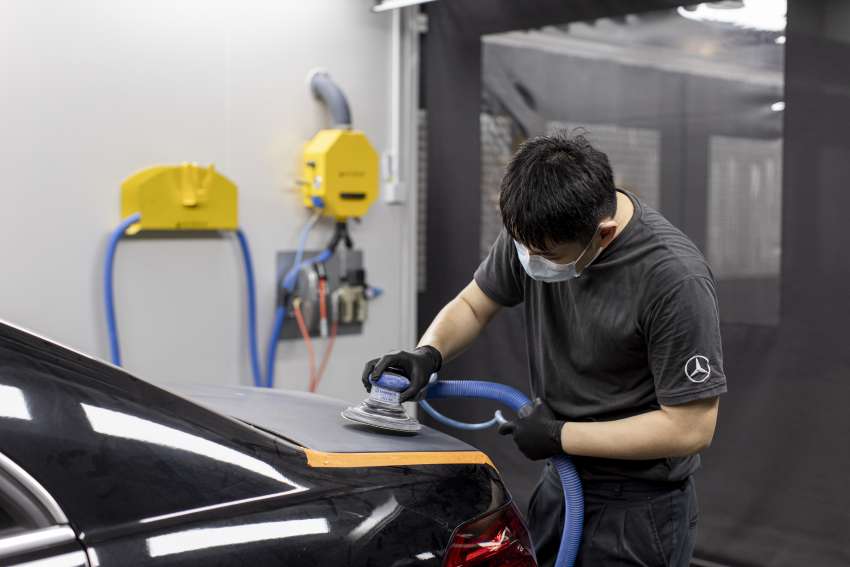 Hap Seng state-of-the-art body repair & repaint facility – specialises in Mercedes-Benz and all vehicle makes! 1407658