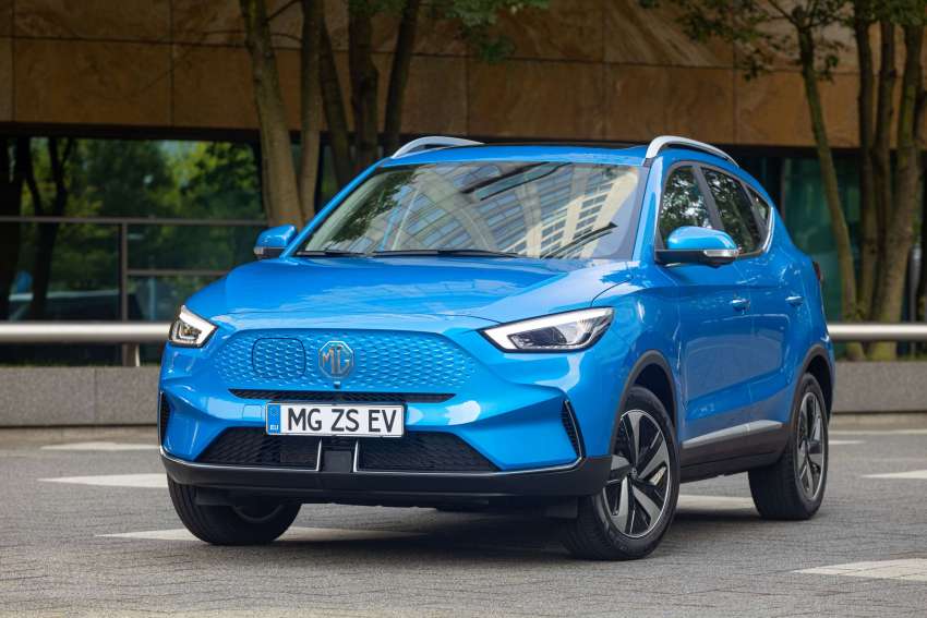 MG ZS EV facelift launching in Thailand in March: new look and up to 440 km range from 72.6 kWh battery 1407190