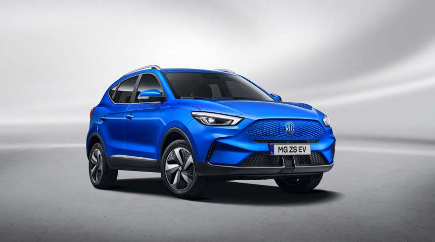 MG ZS EV facelift launching in Thailand in March: new look and up to 440 km range from 72.6 kWh battery 1407209