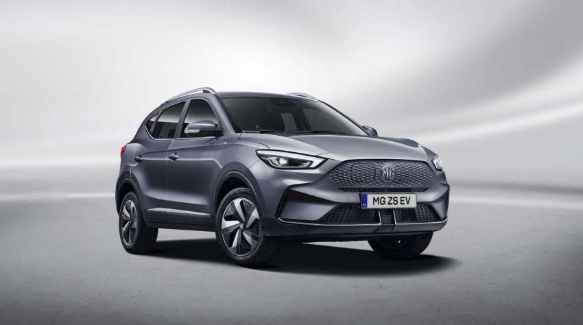 MG ZS EV facelift launching in Thailand in March: new look and up to 440 km range from 72.6 kWh battery 1407210
